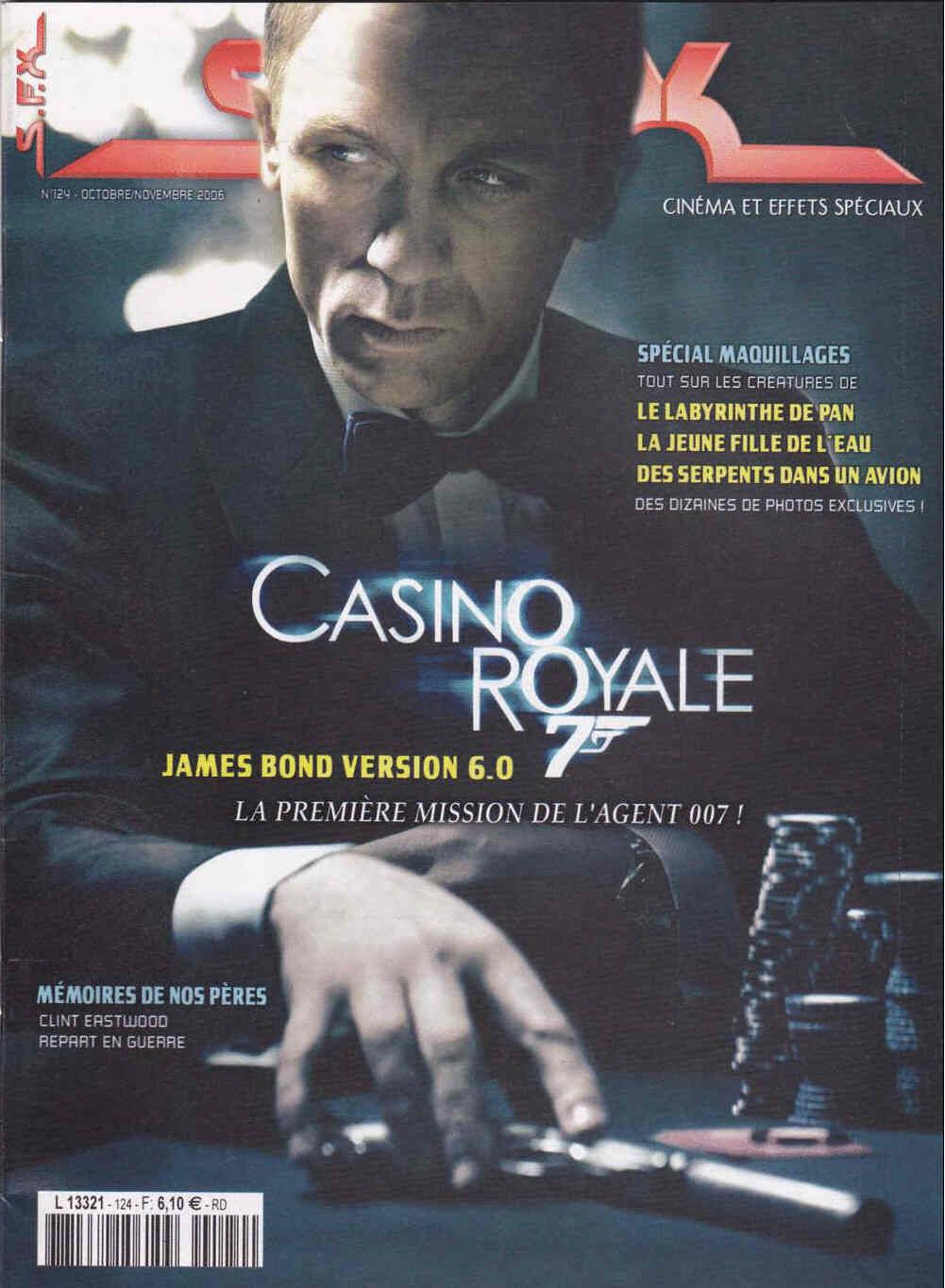 SFX (FR) magazine side cover Issue 124 October/November 2006