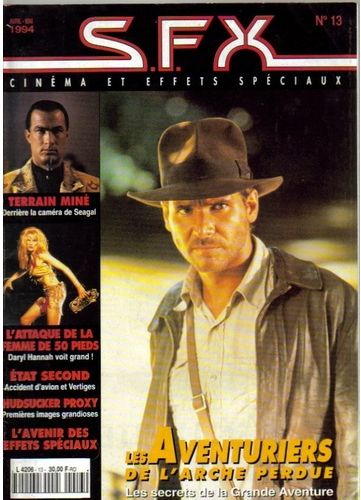 SFX (FR) magazine side cover Issue 13 April/May 1994