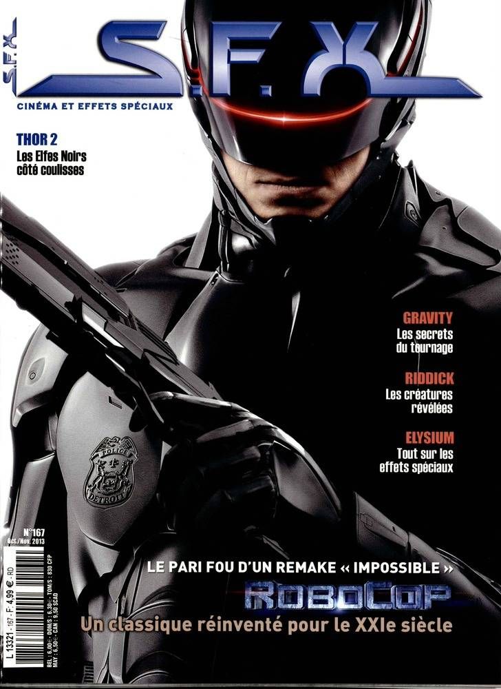 SFX (FR) magazine side cover Issue 167 October/November 2013