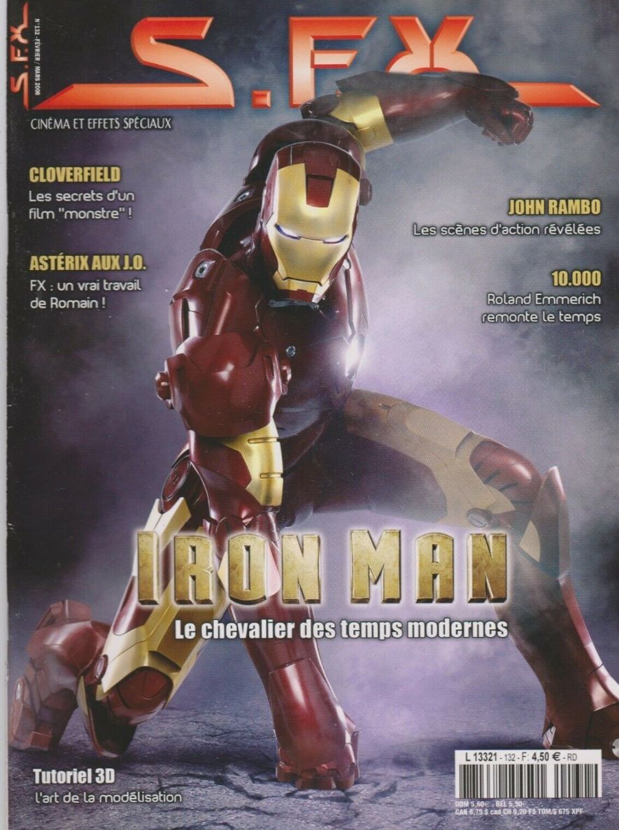 SFX (FR) magazine side cover Issue 132 February/March 2008