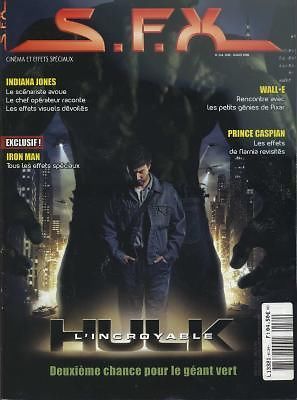 SFX (FR) magazine side cover Issue 134 June/July 2008