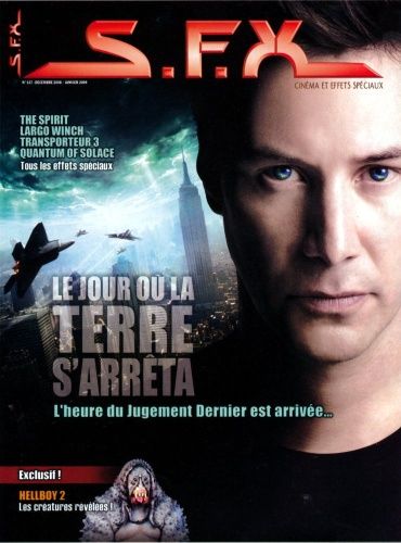 SFX (FR) magazine side cover Issue 137 December 2008