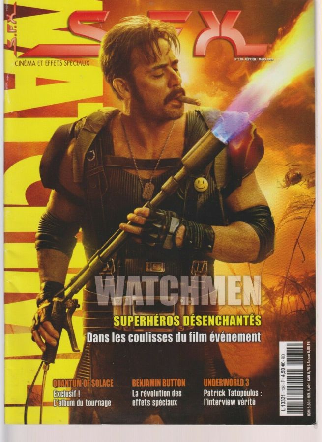 SFX (FR) magazine side cover Issue 138 February/March 2009