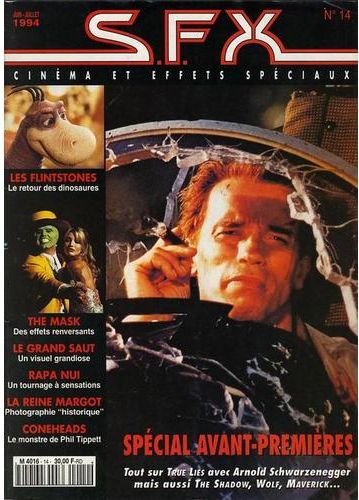 SFX (FR) magazine side cover Issue 14 June/July 1994