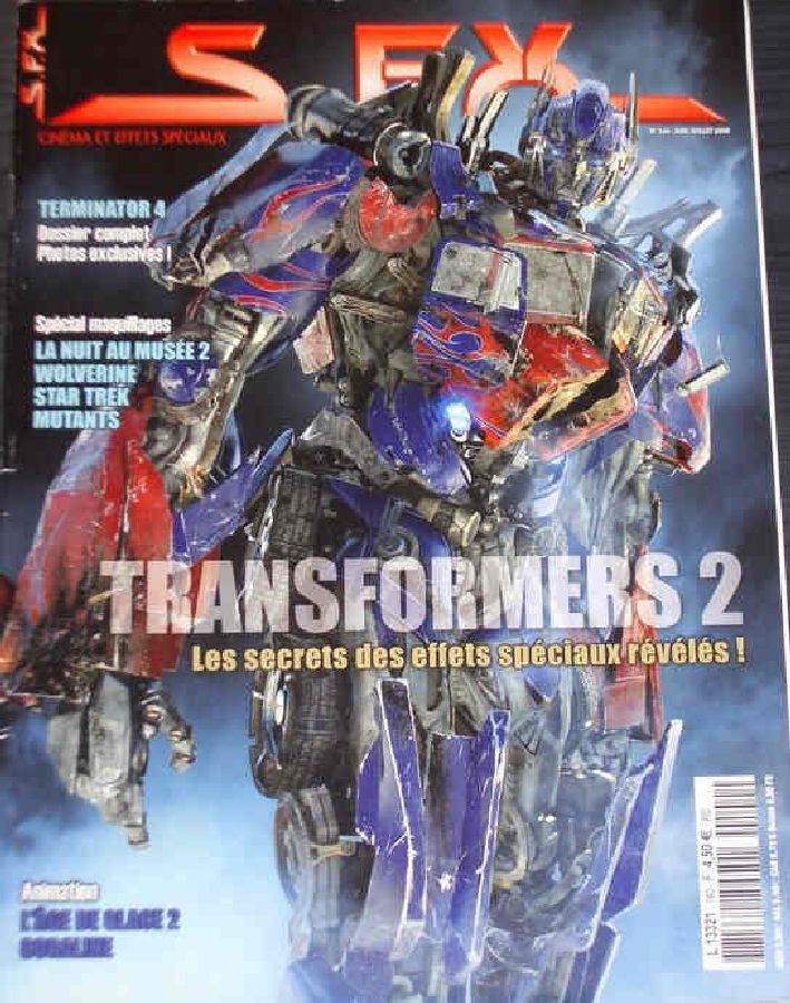 SFX (FR) magazine side cover Issue 140 June/July 2009