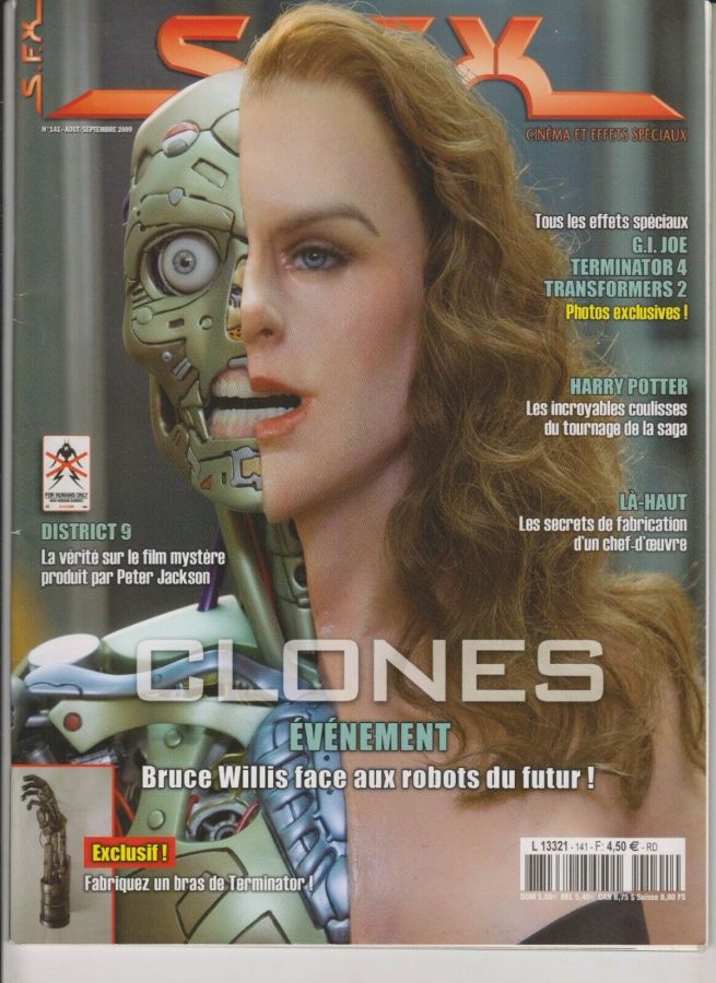 SFX (FR) magazine side cover Issue 141 August/September 2009