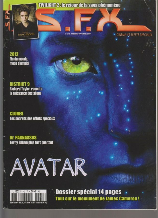 SFX (FR) magazine side cover Issue 142 October/November 2009