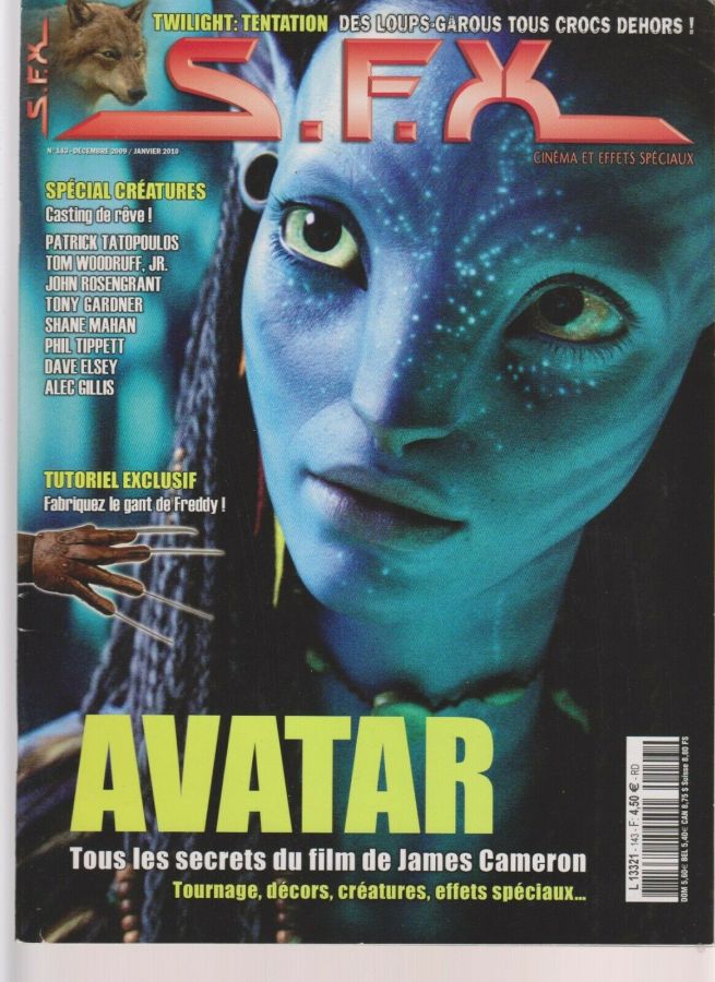 SFX (FR) magazine side cover Issue 143 December 2009