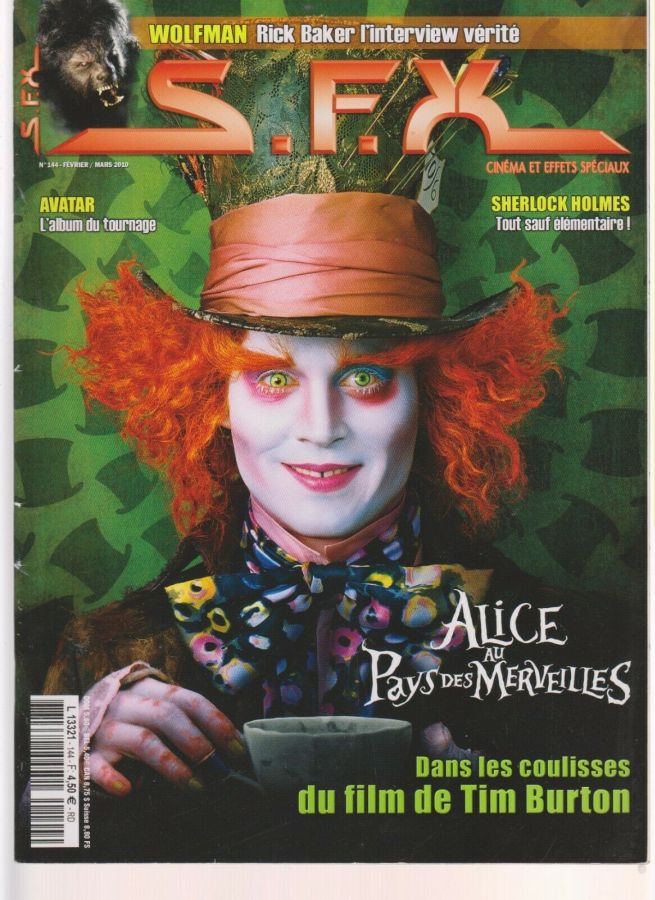 SFX (FR) magazine side cover Issue 144 February/March 2010
