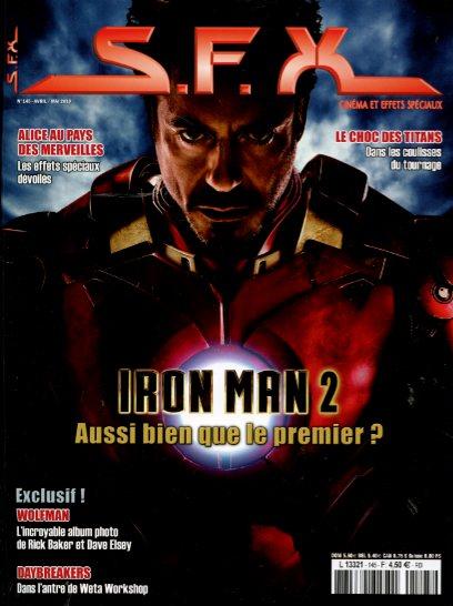 SFX (FR) magazine side cover Issue 145 April/May 2010