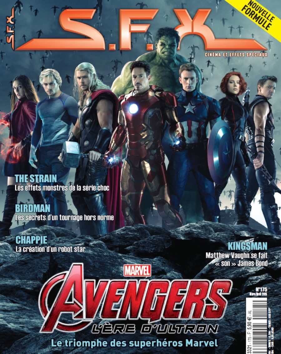 SFX (FR) magazine side cover Issue 175 March/April 2015