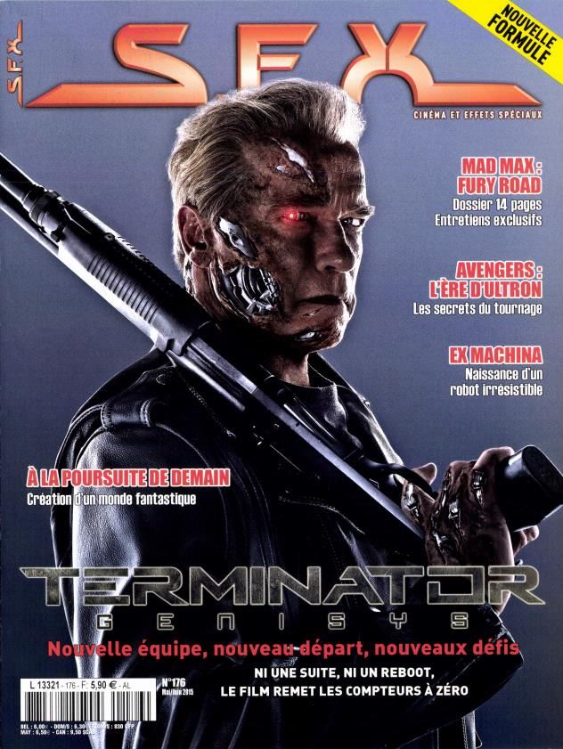 SFX (FR) magazine side cover Issue 176 May/June 2015