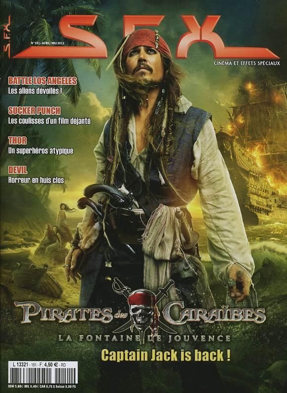 SFX (FR) magazine side cover Issue 151 April/May 2011