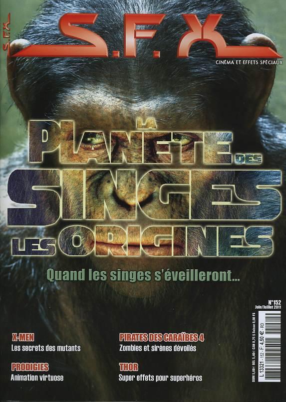 SFX (FR) magazine side cover Issue 152 June/July 2011