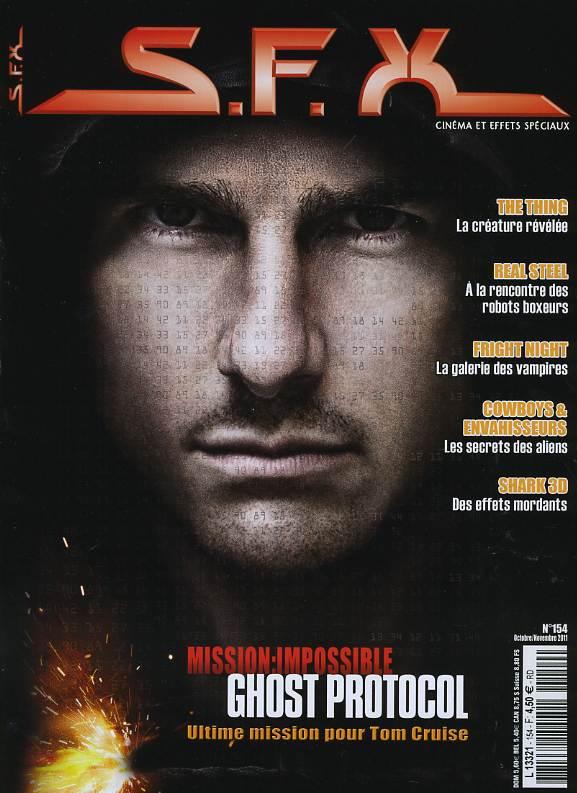 SFX (FR) magazine side cover Issue 154 October/November 2011