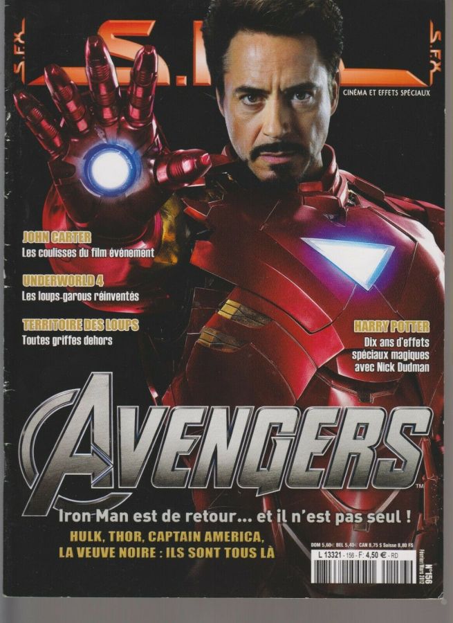 SFX (FR) magazine side cover Issue 156 February/March 2012