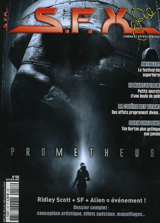 SFX (FR) magazine side cover Issue 157 April/May 2012
