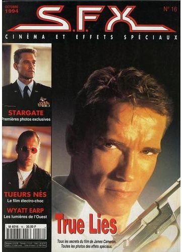 SFX (FR) magazine side cover Issue 16 October 1994