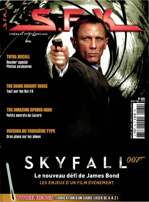SFX (FR) magazine side cover Issue 160 August/September 2012