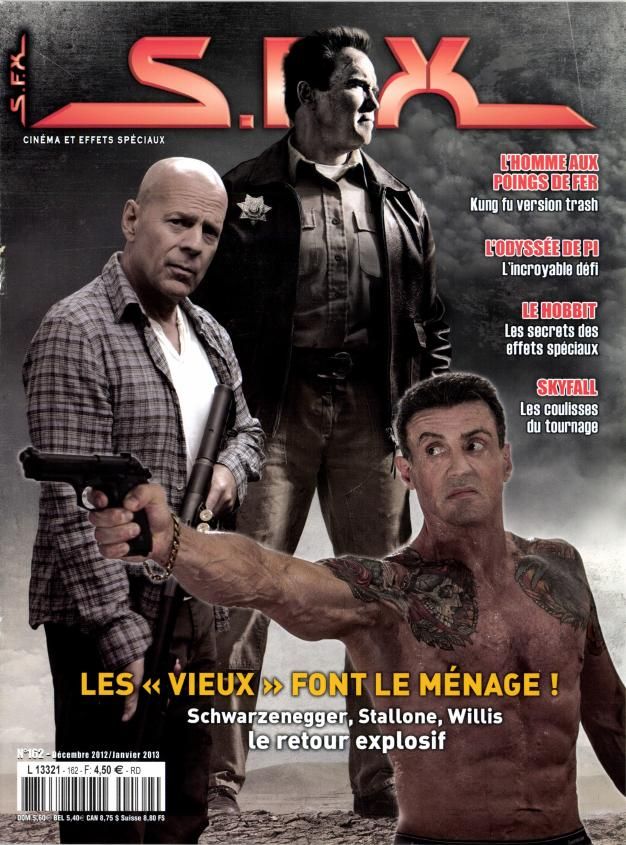 SFX (FR) magazine side cover Issue 162 December 2012