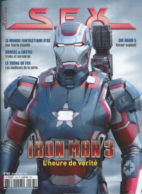 SFX (FR) magazine side cover Issue 163 February/March 2013