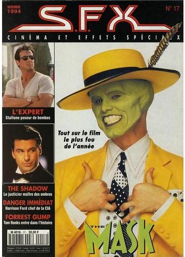 SFX (FR) magazine side cover Issue 17 November 1994