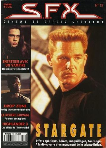 SFX (FR) magazine side cover Issue 19 February 1995