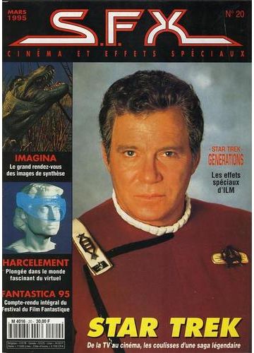 SFX (FR) magazine side cover Issue 20 March 1995