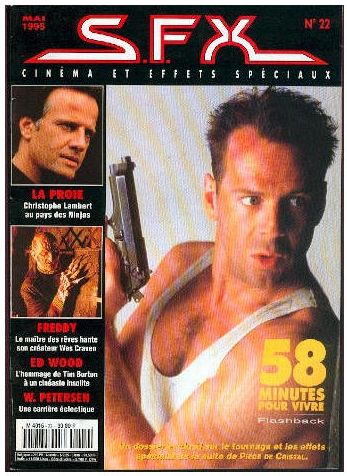 SFX (FR) magazine side cover Issue 22 May 1995