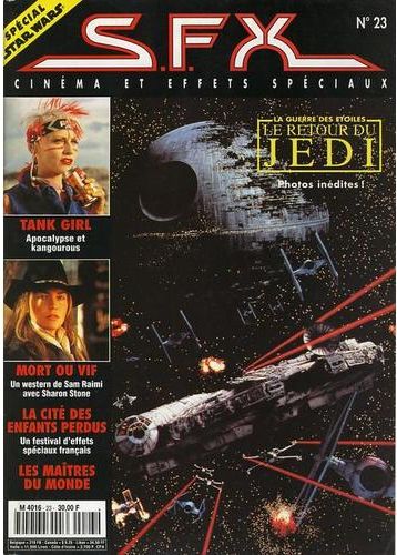 SFX (FR) magazine side cover Issue 23 June 1995