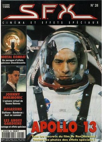 SFX (FR) magazine side cover Issue 28 November 1995