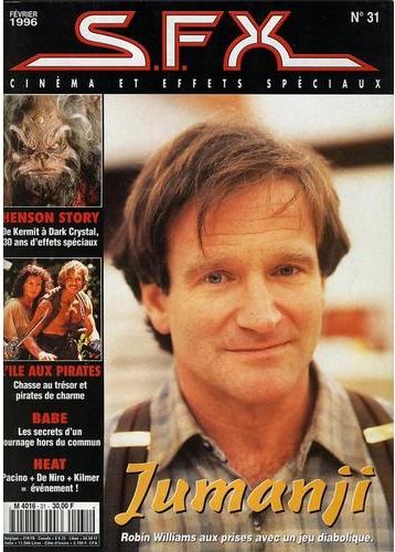 SFX (FR) magazine side cover Issue 31 February 1996