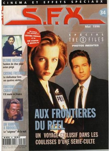 SFX (FR) magazine side cover Issue 34 May 1996