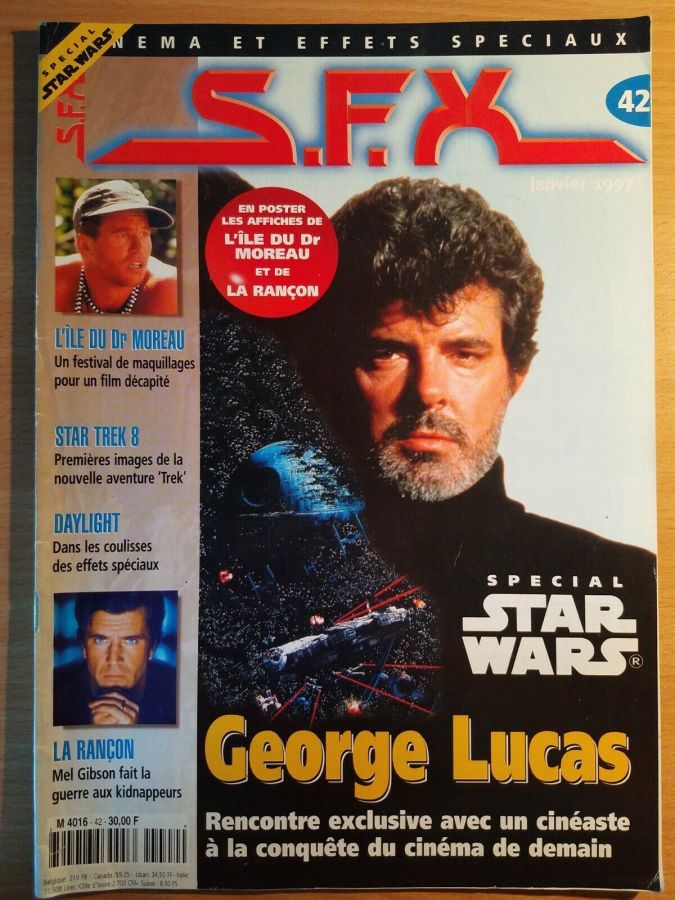 SFX (FR) magazine side cover Issue 42 January 1997