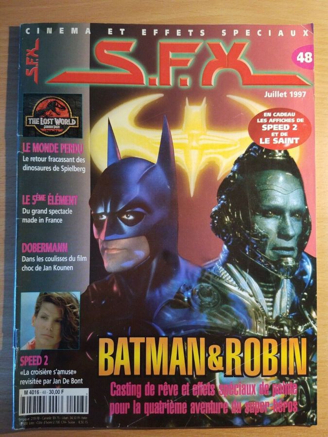 SFX (FR) magazine side cover Issue 48 July 1997
