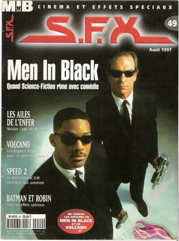 SFX (FR) magazine side cover Issue 49 August 1997