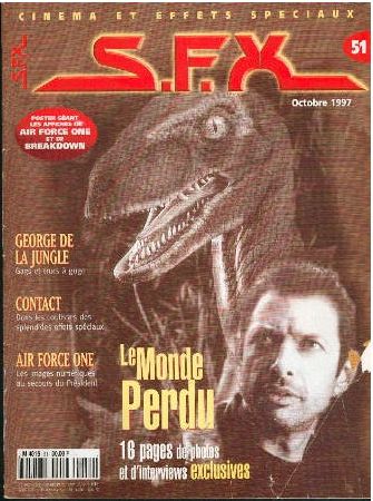 SFX (FR) magazine side cover Issue 51 October 1997