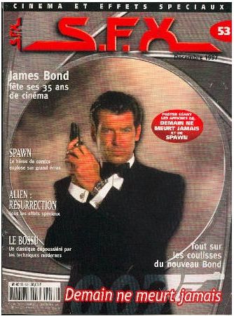 SFX (FR) magazine side cover Issue 53 December 1997