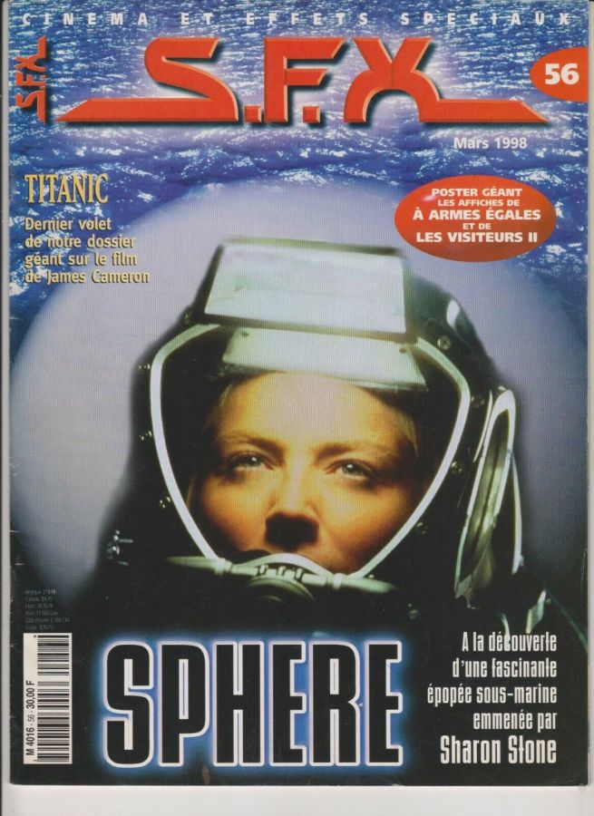 SFX (FR) magazine side cover Issue 56 March 1998
