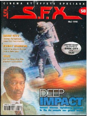 SFX (FR) magazine side cover Issue 58 May 1998