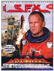 SFX (FR) magazine side cover Issue 61 August 1998