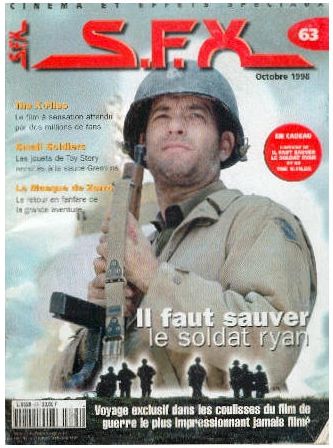 SFX (FR) magazine side cover Issue 63 October 1998