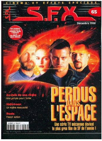 SFX (FR) magazine side cover Issue 65 December 1998