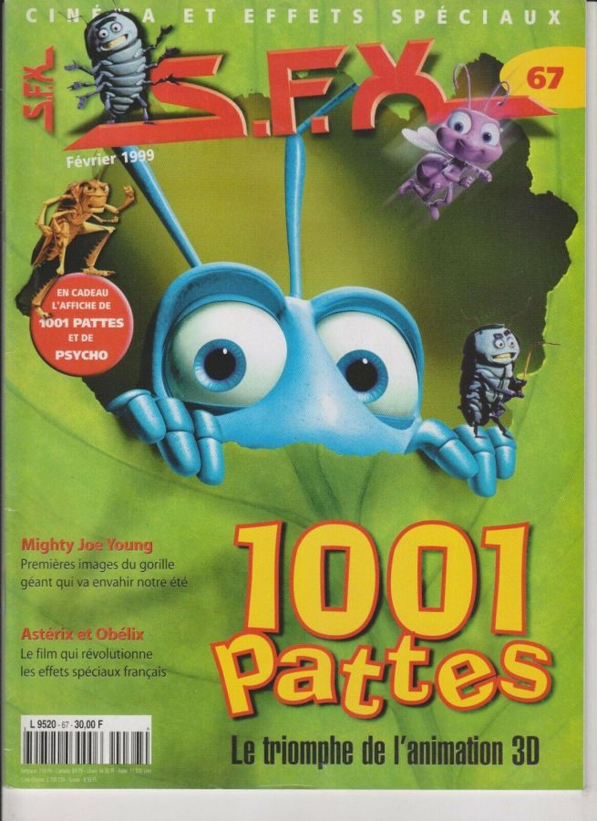 SFX (FR) magazine side cover Issue 67 February 1999