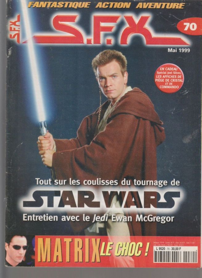 SFX (FR) magazine side cover Issue 70 May 1999