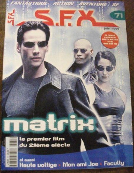 SFX (FR) magazine side cover Issue 71 June 1999
