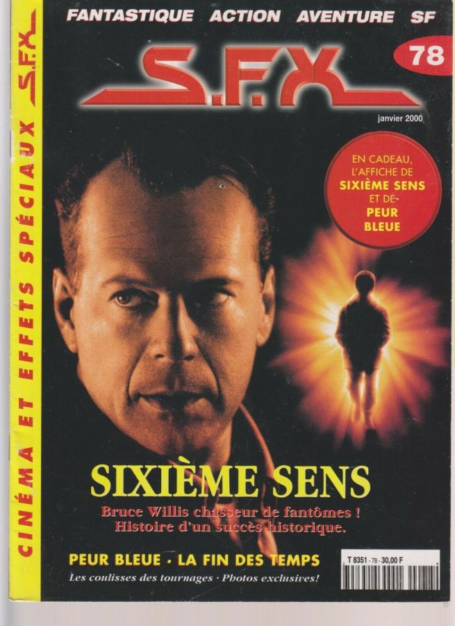 SFX (FR) magazine side cover Issue 78 January 2000