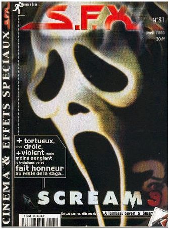 SFX (FR) magazine side cover Issue 81 April 2000