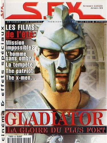 SFX (FR) magazine side cover Issue 83 June 2000