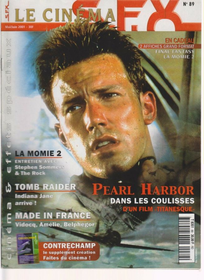 SFX (FR) magazine side cover Issue 89 May/June 2001